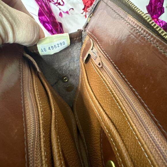 Vintage Dooney and Bourke Black and Brown Crossbody - Picture 7 of 11